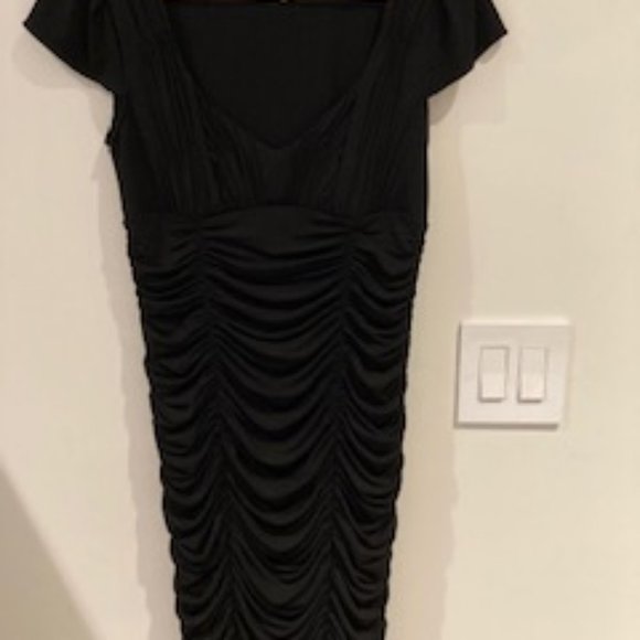 Calvin Klein Matte Jersey stretch LBD - Picture 5 of 5